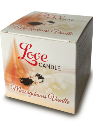 Loveglide Massage Oil Candle vanille